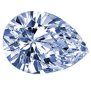 Pear diamond