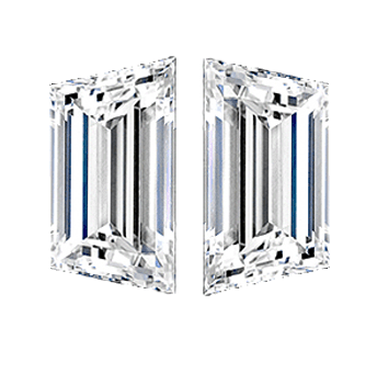 Step-Cut Trapezoid diamond